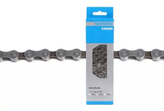 CORRENTE SHIMANO CN-HG40 116ELOS PARA 6, 7 E 8 VELOCIDADES