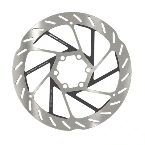 DISCO DE FREIO SRAM HS2 160MM 6 PARAFUSOS 2.0MM A1