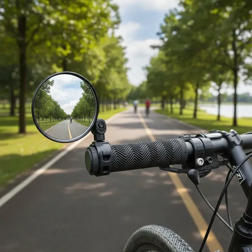 ESPELHO RETROVISOR BIKE ABSOLUTE JY17 360 CONVEXO