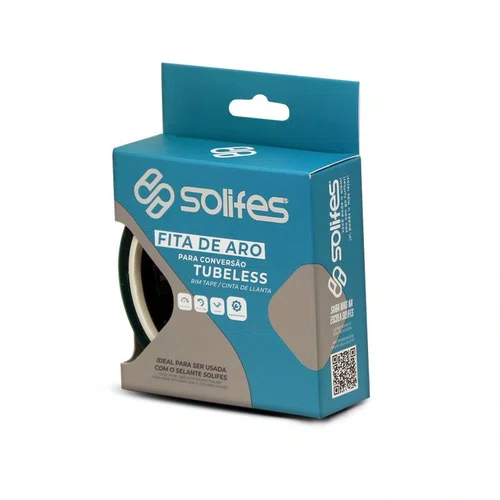 FITA DE VEDAÇÃO CONVERSÃO TUBELESS SOLIFES 30MM X 6 METROS