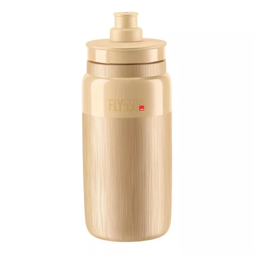 GARRAFA ELITE FLY TEX 550ML BEGE CARAMANHOLA BIKE