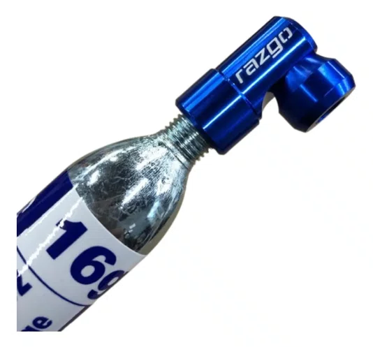 GATILHO CILINDRO CO2 ELITE RAZGO PNEU BIKE