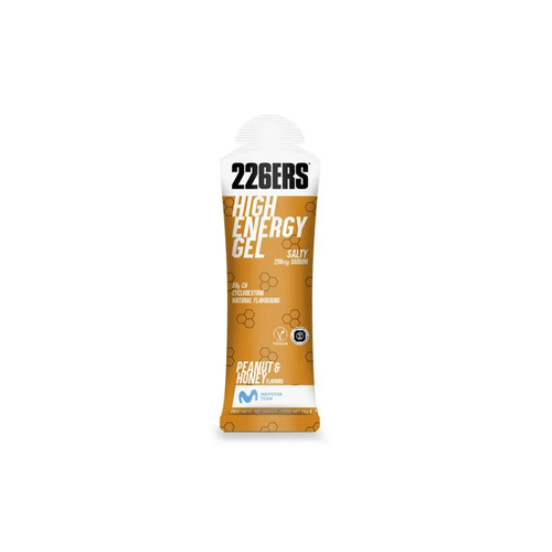 GEL 226ERS HIGH ENERGY 76G VEGAN SABOR AMENDOIN SALGADO MEL