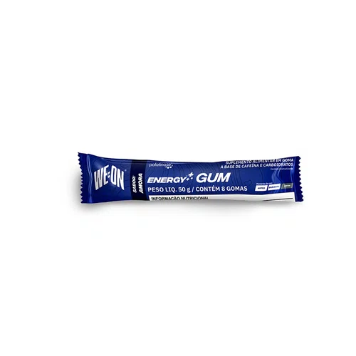 GOMA CARBO ENERGY GUM WE:ON AMORA COM CAFEÍNA