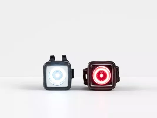 JOGO DE LANTERNAS DE BICICLETA URBANA BONTRAGER ION 100 R/FL