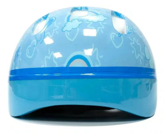 KIT CAPACETE PROTEÇÃO INFANTIL ABSOLUTE UNICÓRNIO