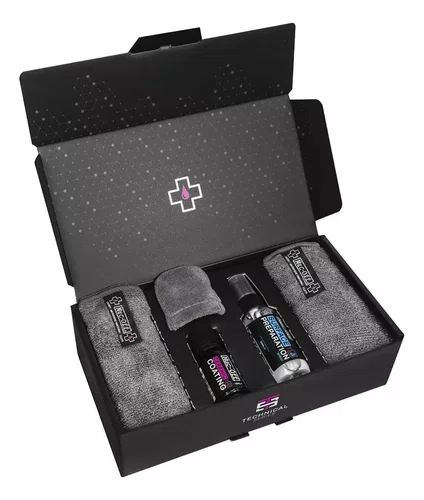 KIT PREMIUM PARA PROTEÇÃO DE BICICLETA MUC-OFF CERAMIC 15ML