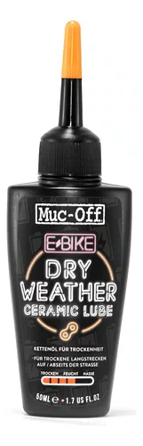 LUBRIFICANTE MUC OFF DRY WEATHER CERAMIC SECO 50ML P/ E-BIKE