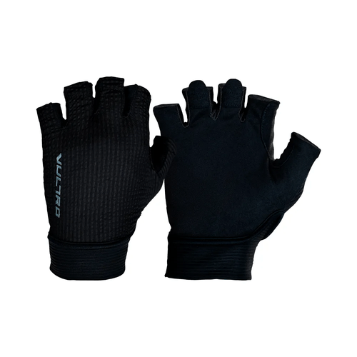 LUVA CICLISMO VULTRO RISE DEDO CURTO PRETO
