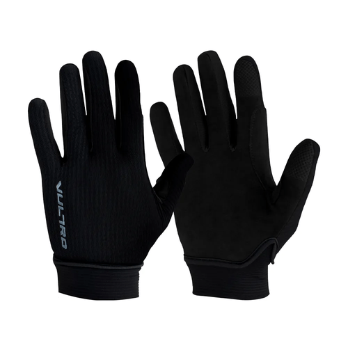 LUVA CICLISMO VULTRO RISE DEDO FECHADO PRETO