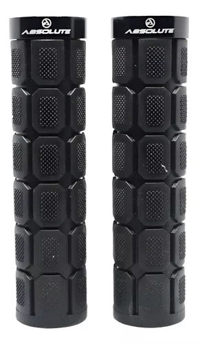 MANOPLA  ABSOLUTE LG2 MTB COM TRAVA PRETO CONFORTO