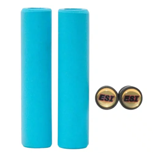 MANOPLA ESI GRIPS CHUNKY AZUL 32MM SILICONE MTB