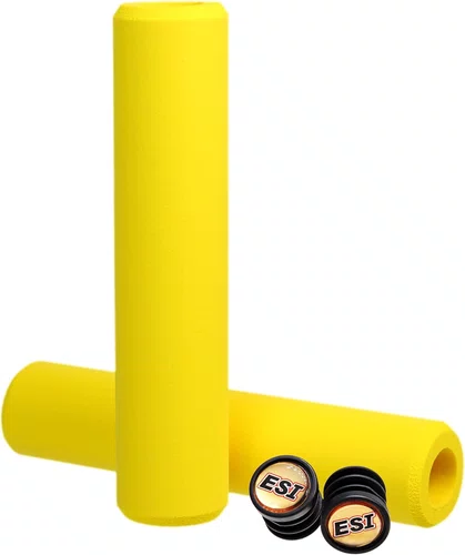 MANOPLA ESI GRIPS CHUNKY BLACK 60G 32MM COR AMARELO