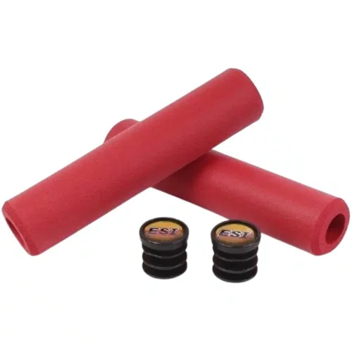 MANOPLA ESI GRIPS CHUNKY VERMELHA 32MM SILICONE MTB