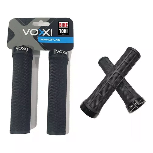 MANOPLA LUVA BORRACHA MTB BIKE VOXXI COM TRAVA CALOI ELITE