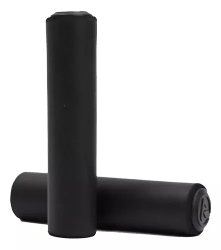 MANOPLA SILICONE PRETA ABSOLUTE NBR1 MTB ACOMPANHA PLUGS