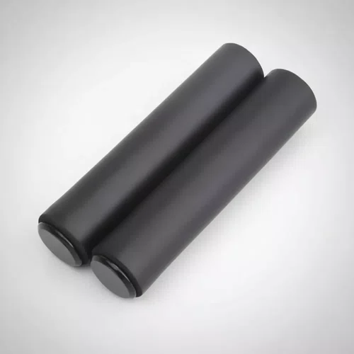 MANOPLA SILICONE PRETA ABSOLUTE NBR1 MTB ACOMPANHA PLUGS