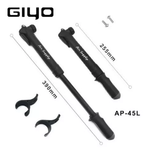 MINI BOMBA BICICLETA GIYO 80PSI GP45-L 