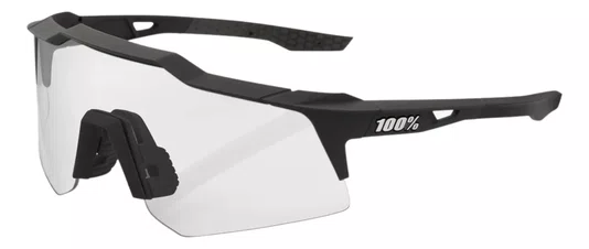 ÓCULOS 100% SPEEDCRAFT XS PRETO COM 2 LENTES