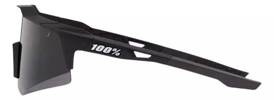 ÓCULOS 100% SPEEDCRAFT XS PRETO COM 2 LENTES