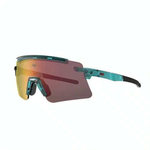 ÓCULOS HB APEX GLOSS PINE GREEN RED CHROME SOLAR 136 MM