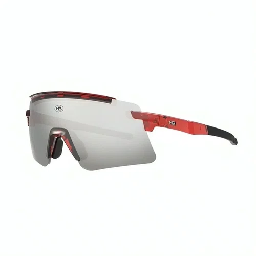 ÓCULOS HB APEX GLOSS RED APPLE SILVER SOLAR 136 MM