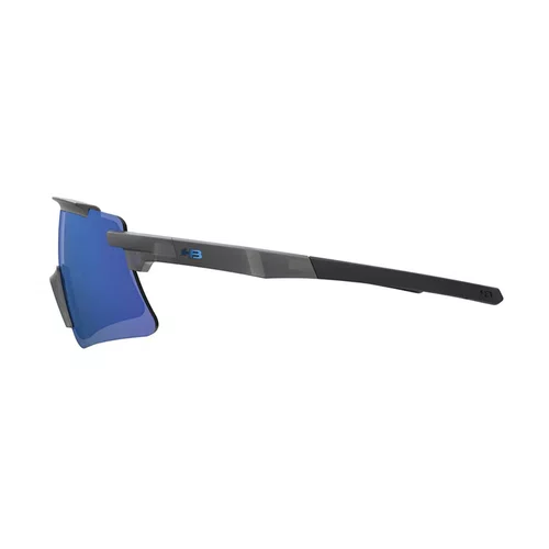 ÓCULOS HB APEX MATTE ONYX BLUE CHROME SOLAR 136 MM