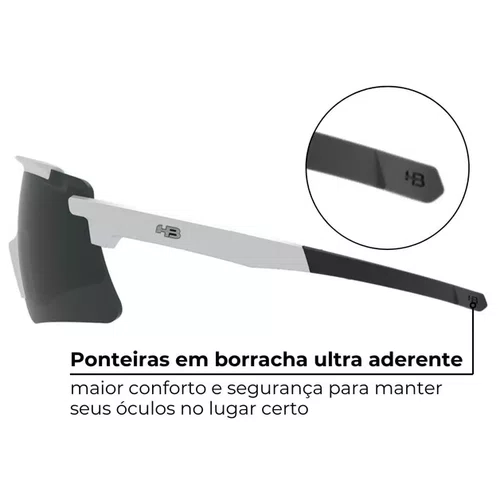 ÓCULOS HB APEX PEARLED WHITE GRAY