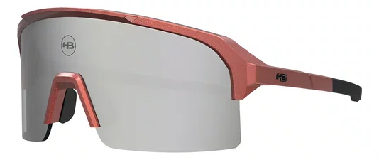 ÓCULOS HB EDGE BRIGHT ORANGE SILVER