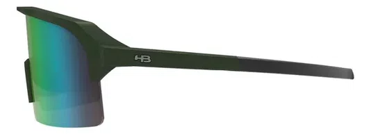 ÓCULOS HB EDGE ESPORTIVO MATTE METALLIC GREEN CHROMEN SOLAR