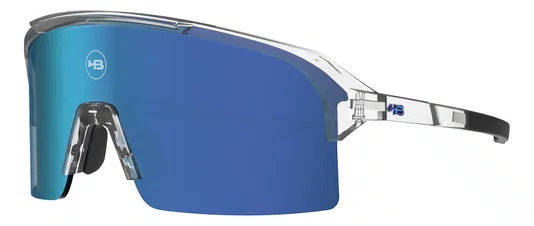 ÓCULOS HB EDGE GLOSS CRYSTAL BLUE CHROME