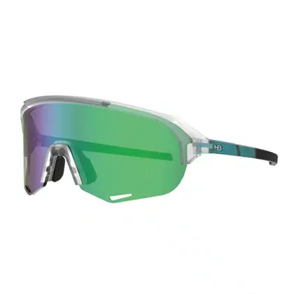 ÓCULOS HB EDGE R M CRYS/PIN GREEN/GREEN CHROME