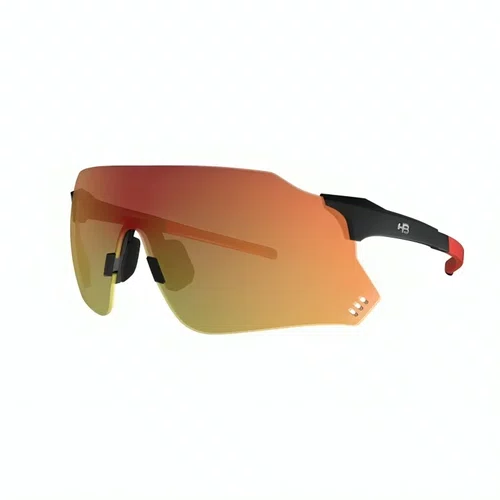 ÓCULOS HB QUAD X 2.0 MATTE BLACK RED CHROME