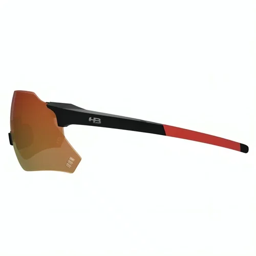 ÓCULOS HB QUAD X 2.0 MATTE BLACK RED CHROME