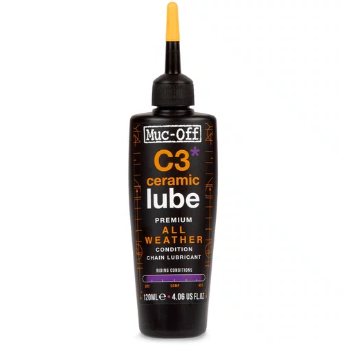ÓLEO LUBRIFICANTE BIKE C3 CERAMIC ALL WEATHER 120ML BIKE