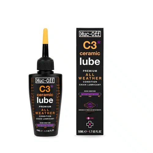 ÓLEO LUBRIFICANTE BIKE C3 CERAMIC ALL WEATHER 50ML BIKE
