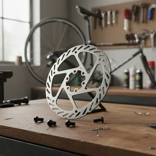 PAR DISCO DE FREIO GTA 160MM 6 FUROS AÇO MTB ORIGINAL