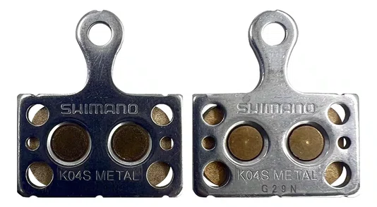 PASTILHA DE FREIO SHIMANO METÁLICA K04S