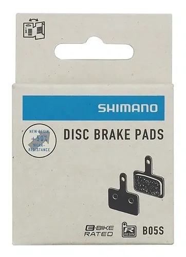 PASTILHA SHIMANO B05S RESINA 3 TIPOS DE PINOS COM TRAVA