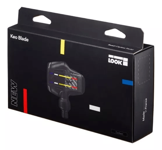 PEDAL BICICLETA LOOK KÉO BLADE CARBON 08 SPEED PRETO CARBONO