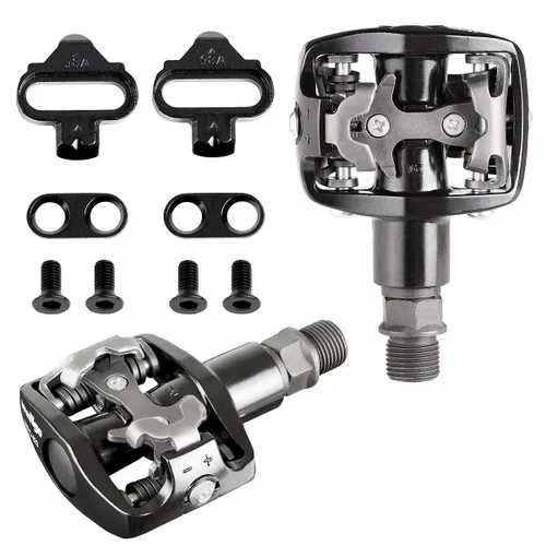 PEDAL MTB CLIP WELLGO WPD-823 COMPATIVEL SHIMANO SPD