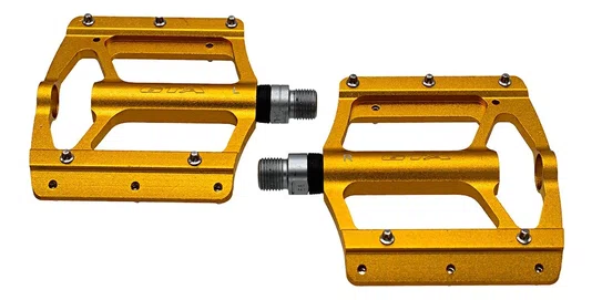 PEDAL PLATAFORMA BICICLETA GTA ROLAMENTOS ROSCA GROSSA 9/16