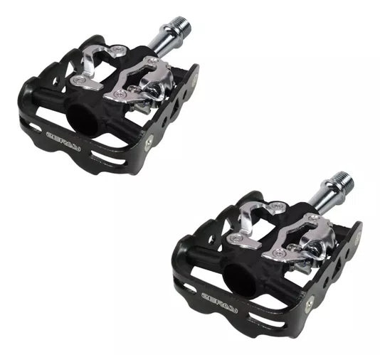 PEDAL ZERAY ZP101 CLIP HIBRIDO MTB COM TACOS