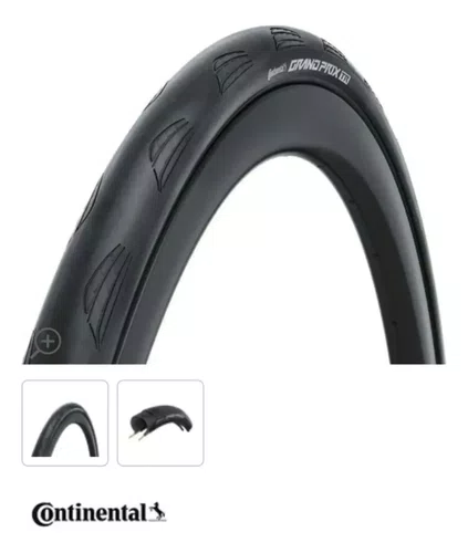 PNEU CONTINENTAL GRAND PRIX TR 700X28 PRETO BIKE ROAD SPEED