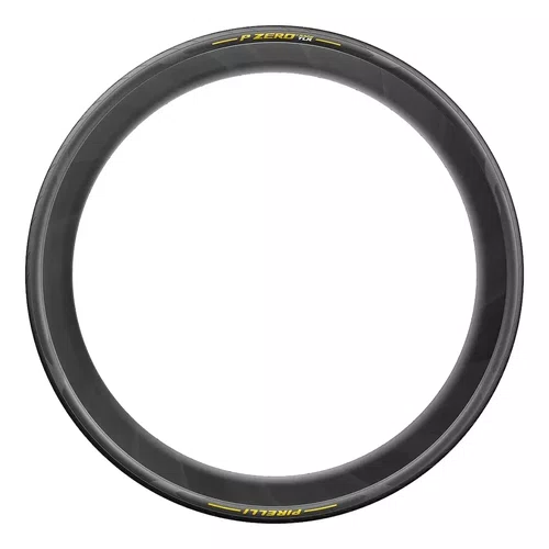PNEU PIRELLI P ZERO RACE 700X28C TUBELESS PRETO E AMARELO