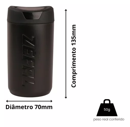 PORTA OBJETOS ZEFAL Z BOX 500ML TIPO GARRAFA
