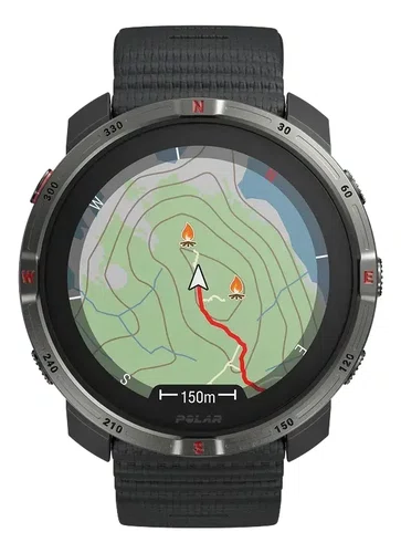 RELÓGIO DE CORRIDA POLAR GRIT X2 GPS NIGHT BLACK PRETO