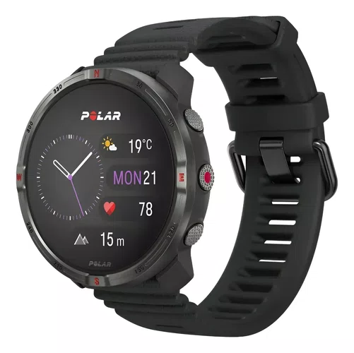 RELÓGIO DE CORRIDA POLAR GRIT X2 GPS NIGHT BLACK PRETO