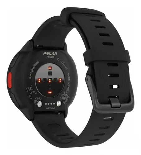 RELÓGIO DE CORRIDA POLAR PACER C/ GPS PRETO
