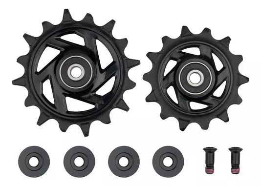 ROLDANA SRAM X0 T-TYPE EAGLE AXS 12V PRETA